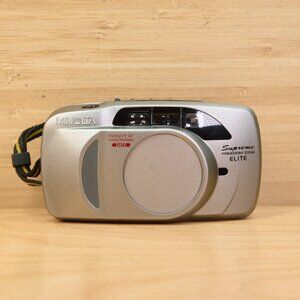 Minolta Supreme Freedom Zoom Elite / 35mm Film Point & Shoot Camera / Tested